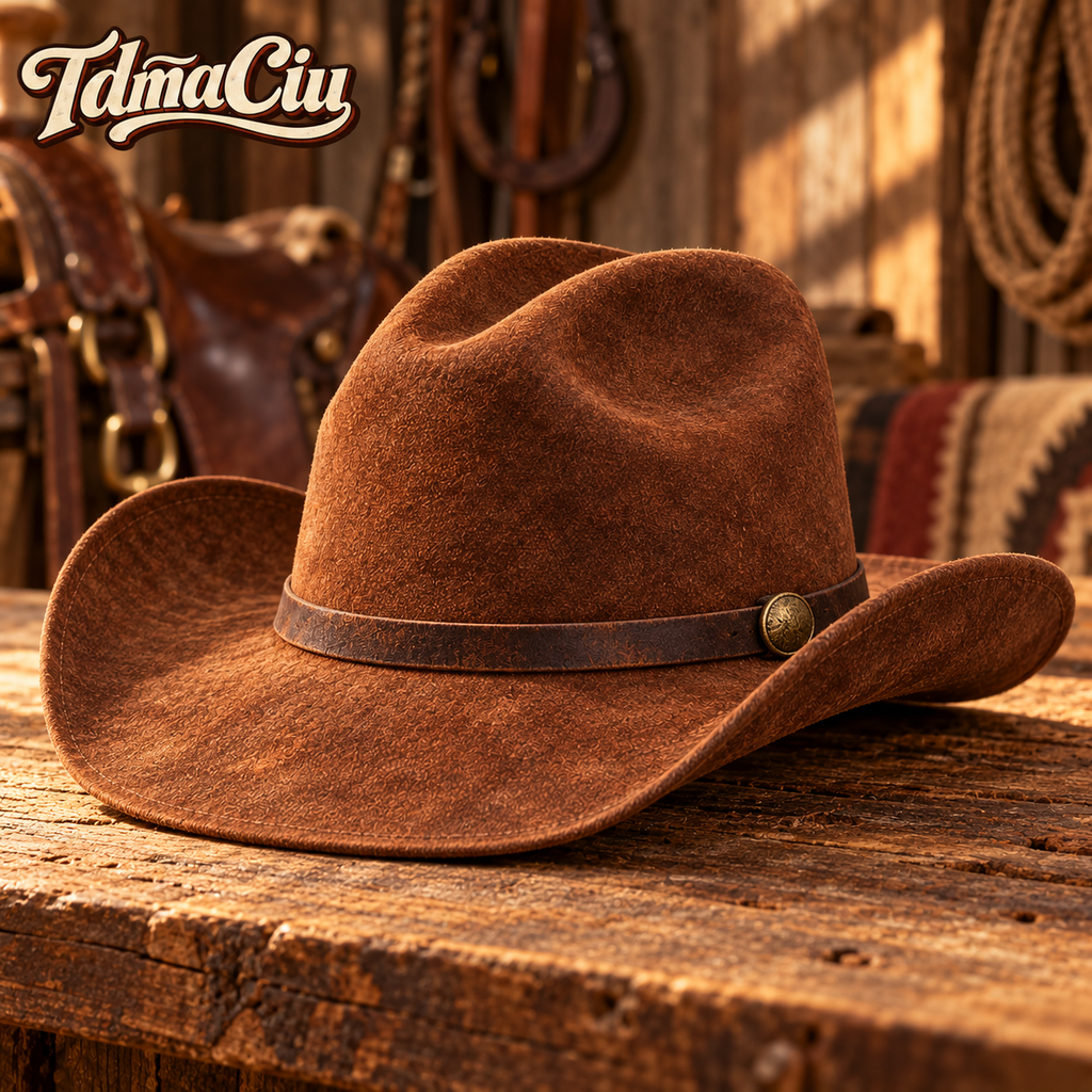 TdmaCiu™ Chestnut Rancher Cowboy Hat
