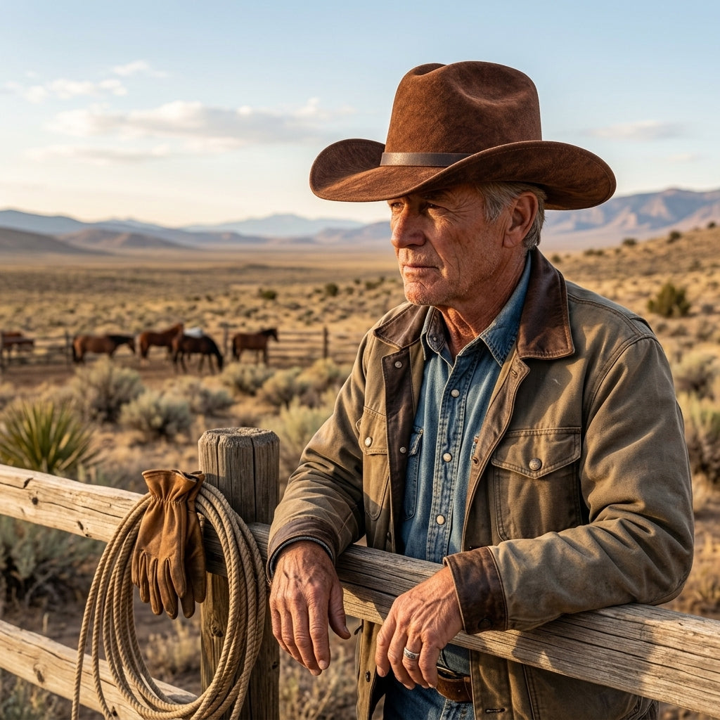 TdmaCiu™ Chestnut Rancher Cowboy Hat