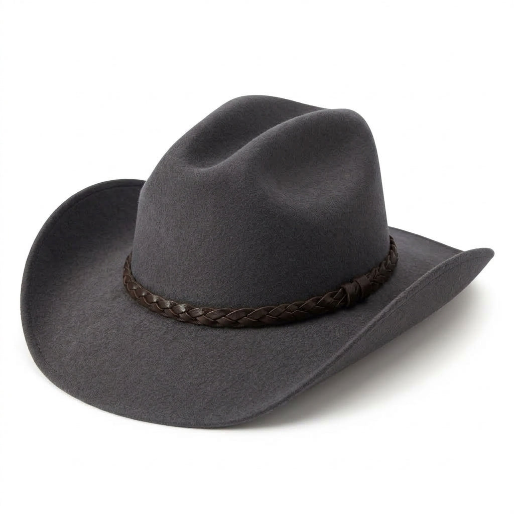 TdmaCiu™ Bone Cream Western Felt Hat