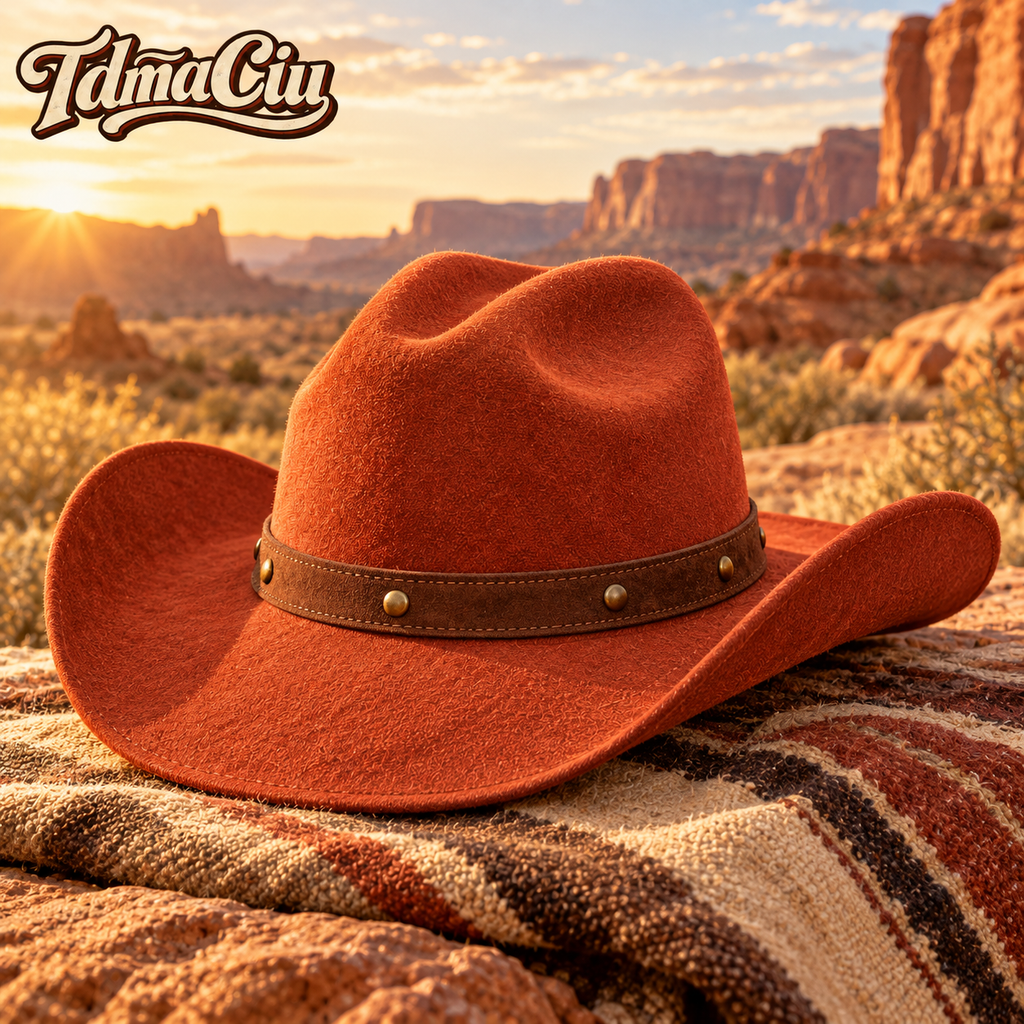 TdmaCiu™ Rust Canyon Western Hat