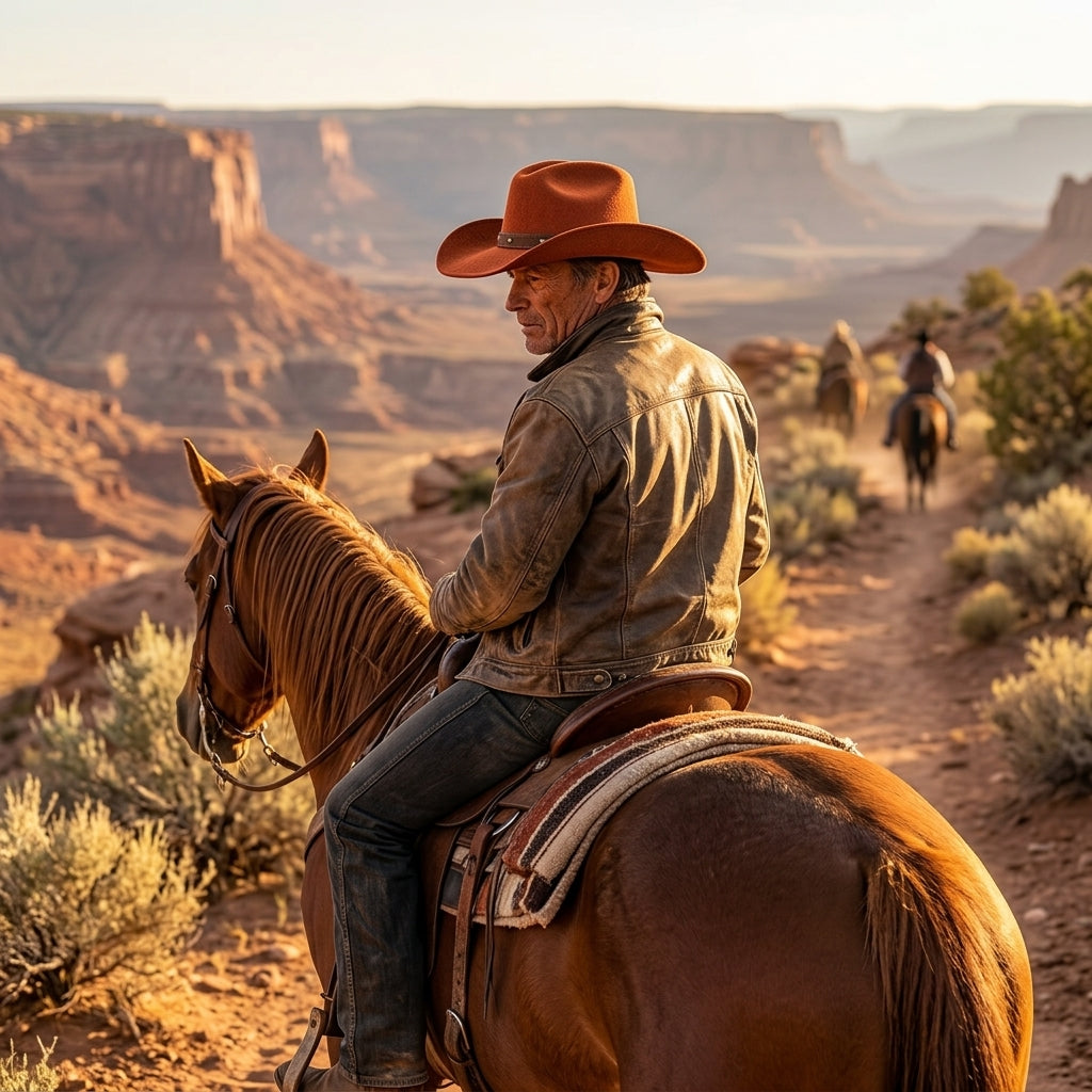 TdmaCiu™ Rust Canyon Western Hat