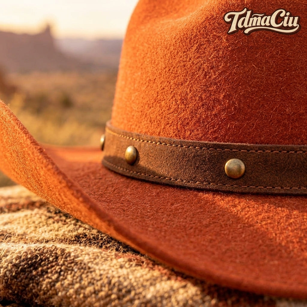 TdmaCiu™ Rust Canyon Western Hat