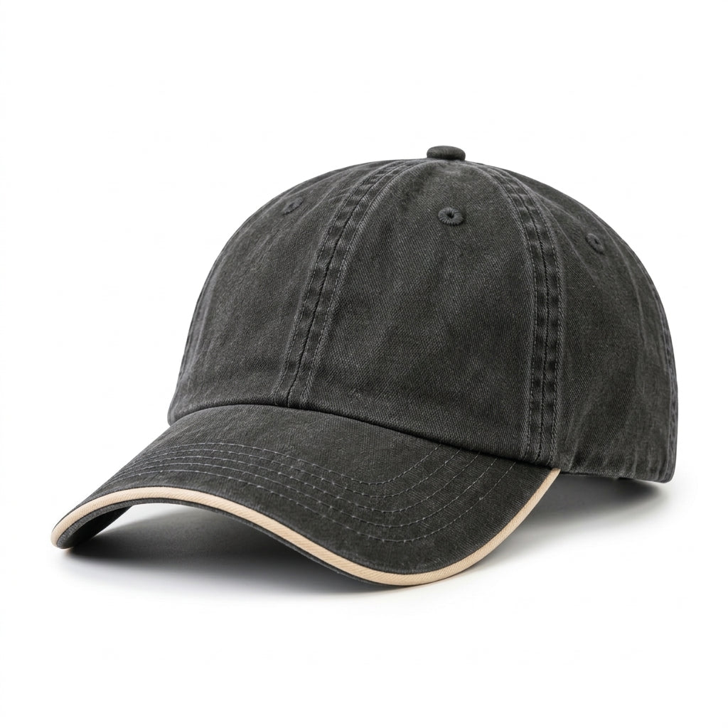 TdmaCiu™ Faded Navy Contrast-Piping Cap