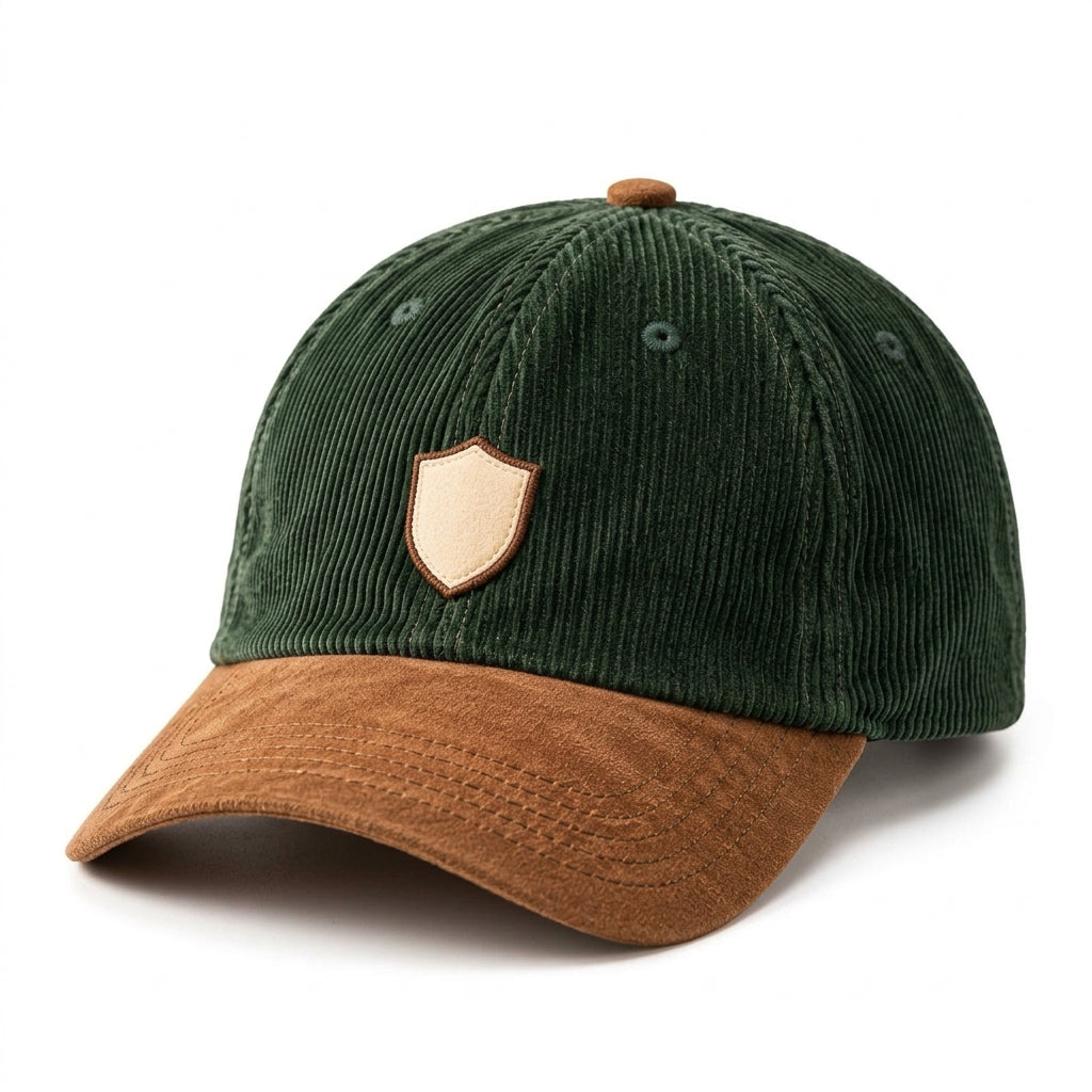 TdmaCiu™ Forest Corduroy Suede-Brim Cap