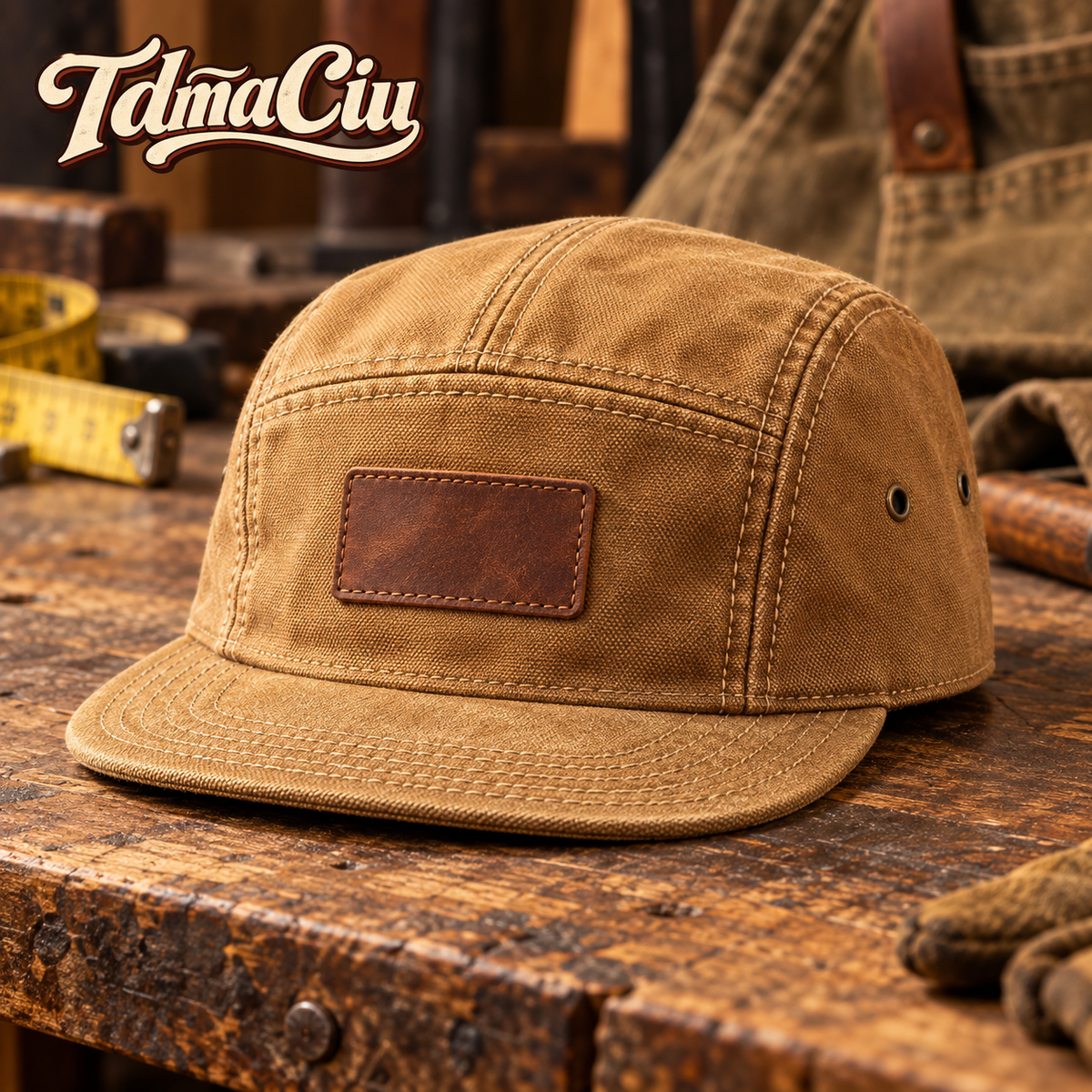 TdmaCiu™ Indigo Denim Engineer Cap